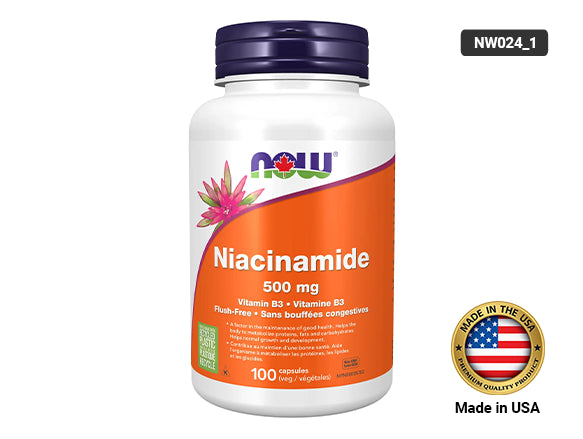 Now Niacinamide 500mg 100 Capsules in Sri Lanka